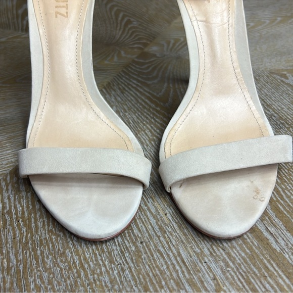 SCHUTZ Cadey Lee Heel in Nobuck Neutral 8 - Picture 8 of 14